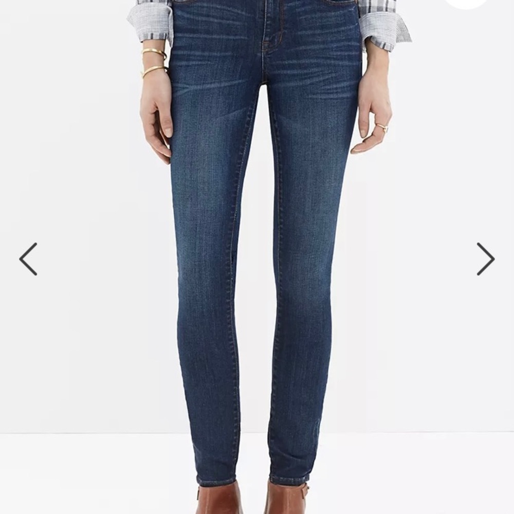 Madewell high riser skinny